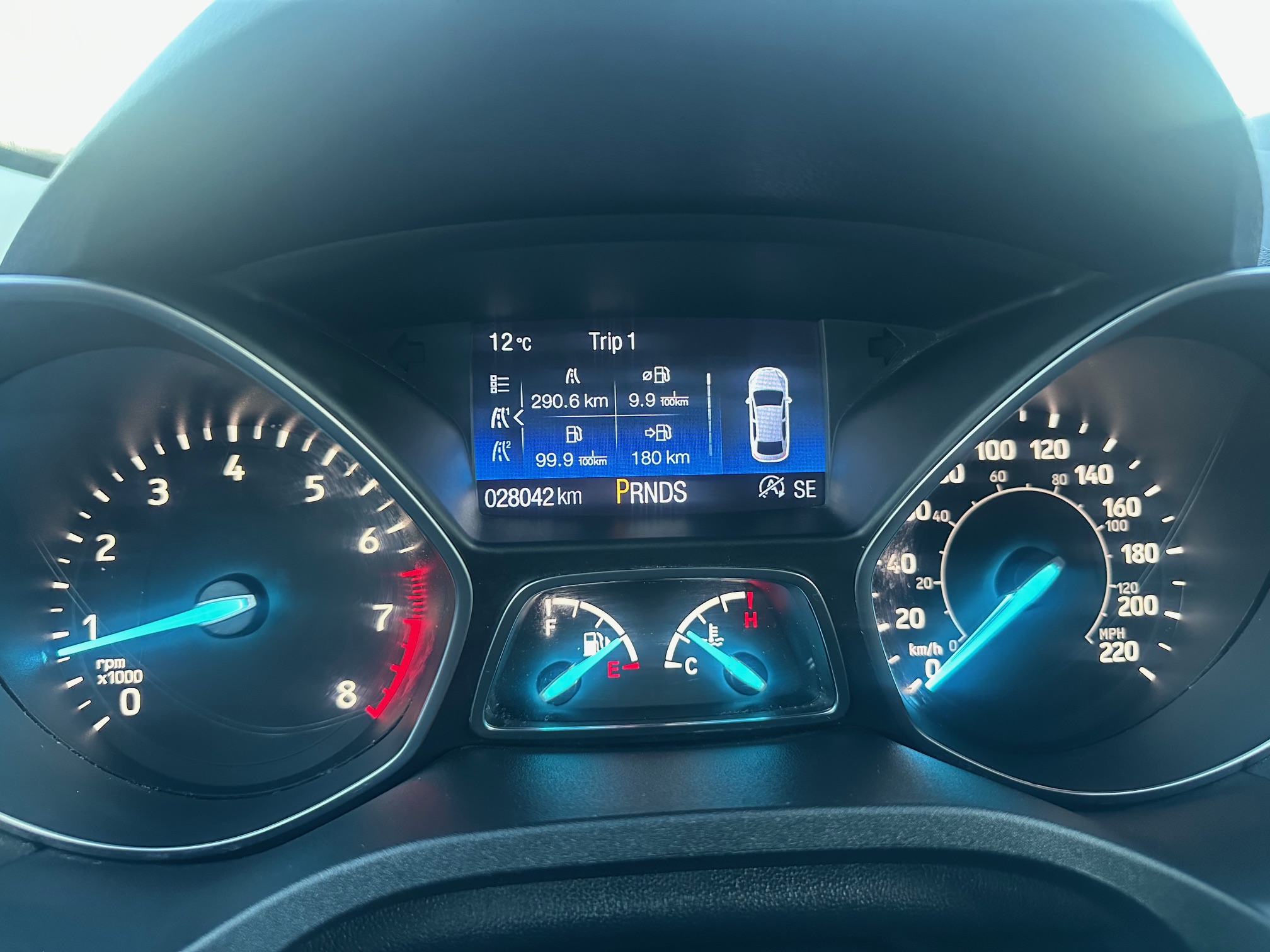 2018 Ford escape AWD SE