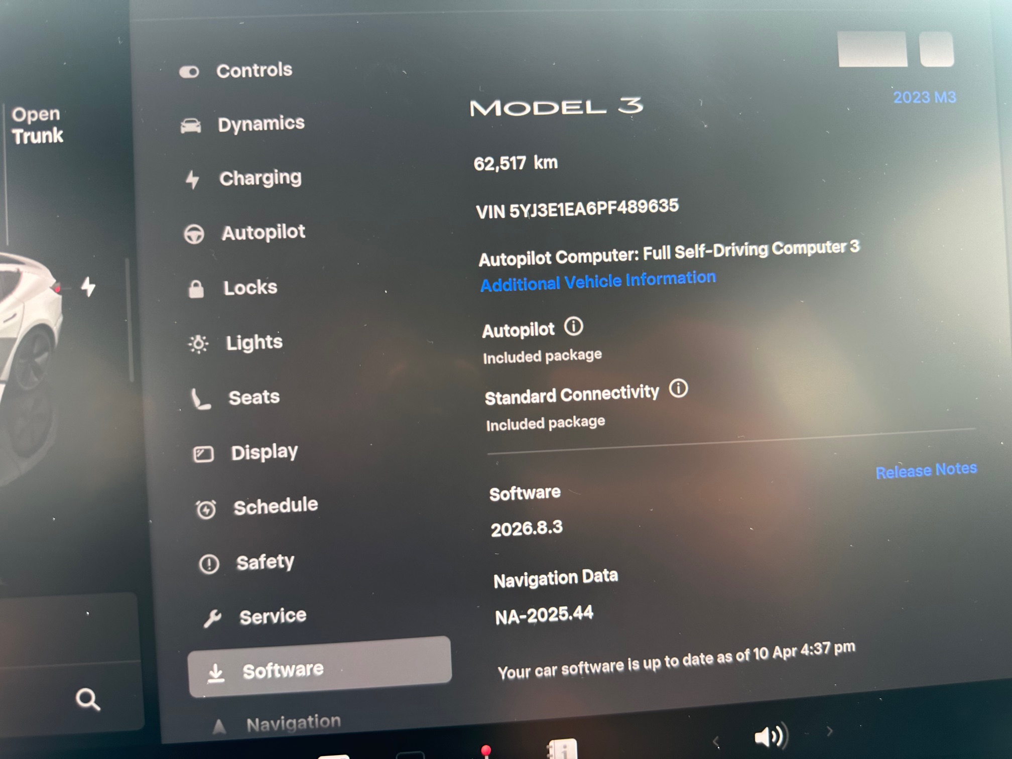 2023 Tesla 3 standard range