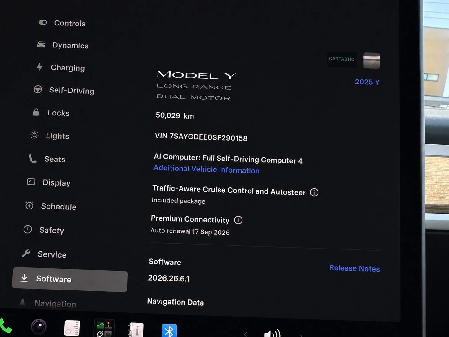 2025 TESLA MODEL Y LONG RANGE AWD