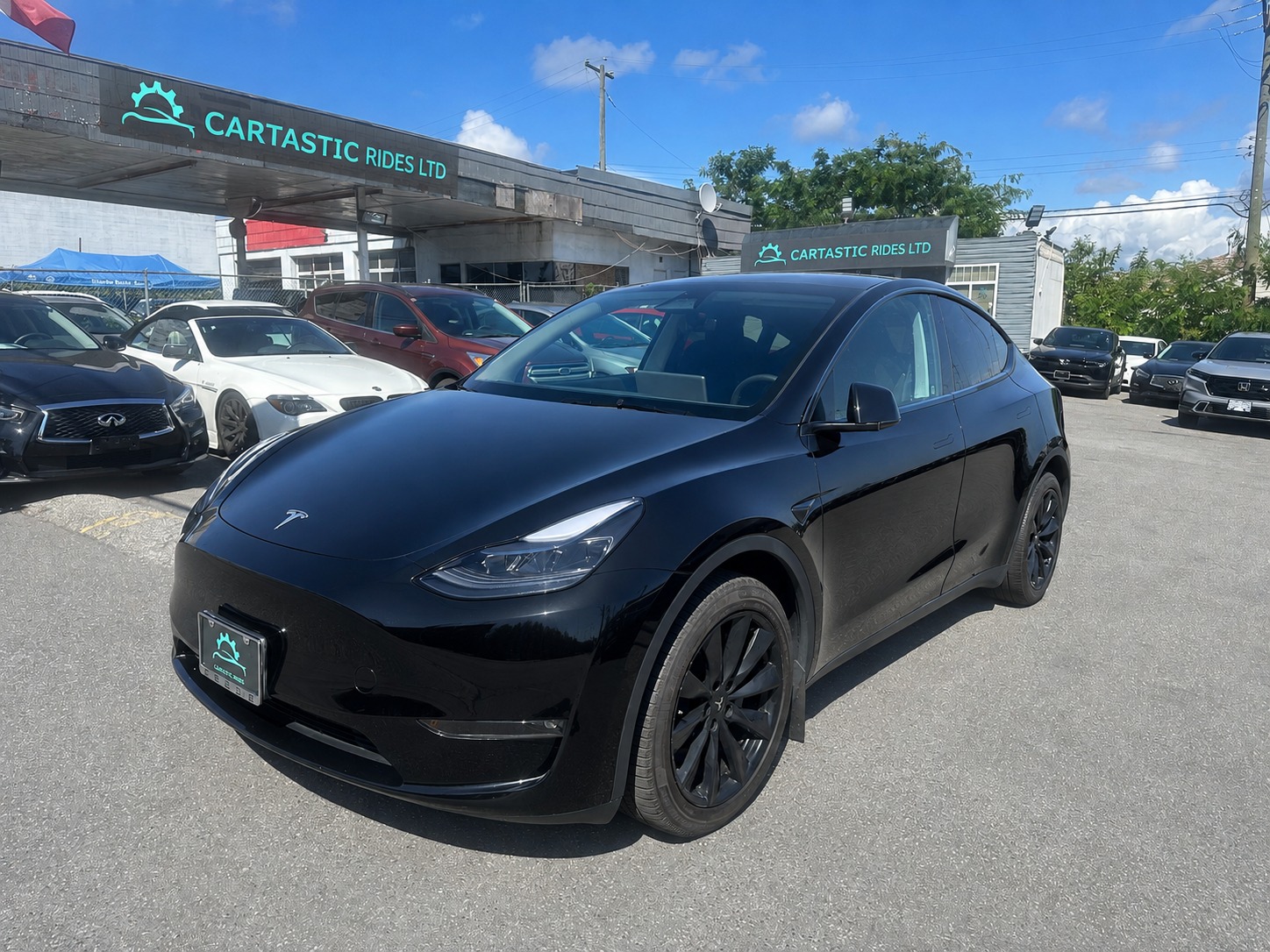 2025 TESLA MODEL Y LONG RANGE AWD